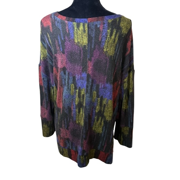 Habitat | Multicolor Abstract Sweater | Sz M - Picture 4 of 7